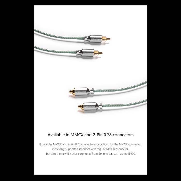 DD DDHIFI M120B Lightning / USB-C Earphone Upgrade Cable w/ Microphone Original