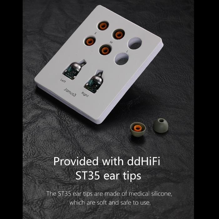 DD DDHIFI Janus3 / Janus 3 10mm Dynamic Driver In-Ear Earphone iem Original