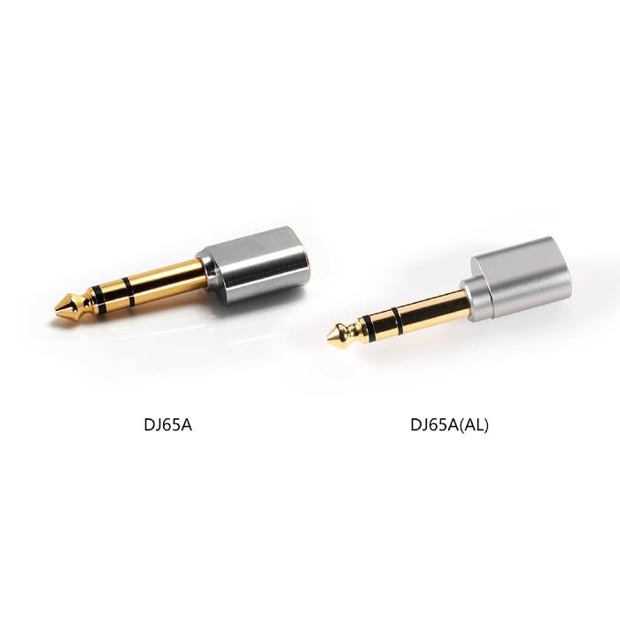 DD DDHIFI DJ65A (AL) / DJ 65 A (AL) / DJ65A AL 3.5mm female to 6.35mm male adapter Original