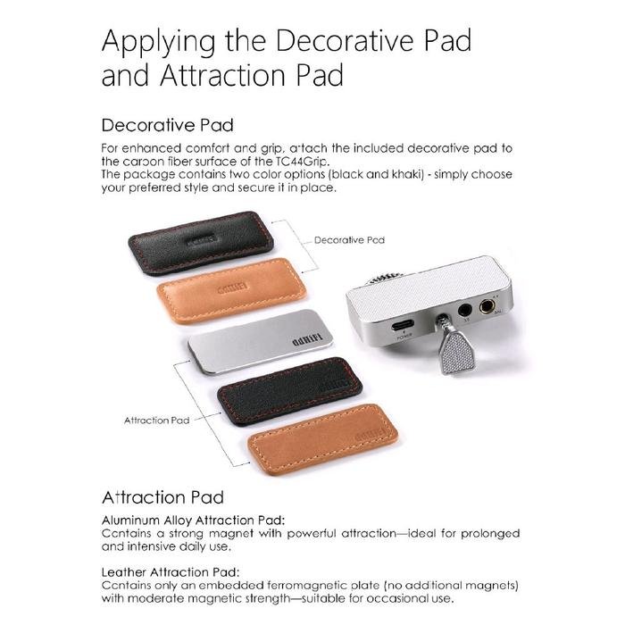 DD DDHIFI TC44Grip / TC44 Grip / TC 44 Grip - Grip Style Hi-Res DAC & Amplifier with PD / DAC AMP Original