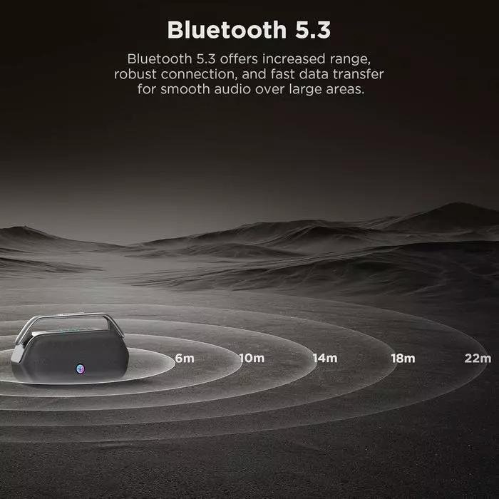 BUGANi Boost Max The Ultimate Portable Bluetooth Speaker For Home And Parties Original