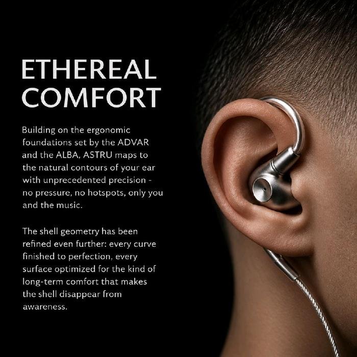 Meze Astru High-End Dynamic Driver In Ear Monitor with Cohesive Sound Signature / IEM Original