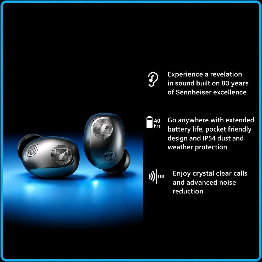 Sennheiser MOMENTUM True Wireless 5 Flagship Noise Cancelling True Wireless Earbuds / TWS Original