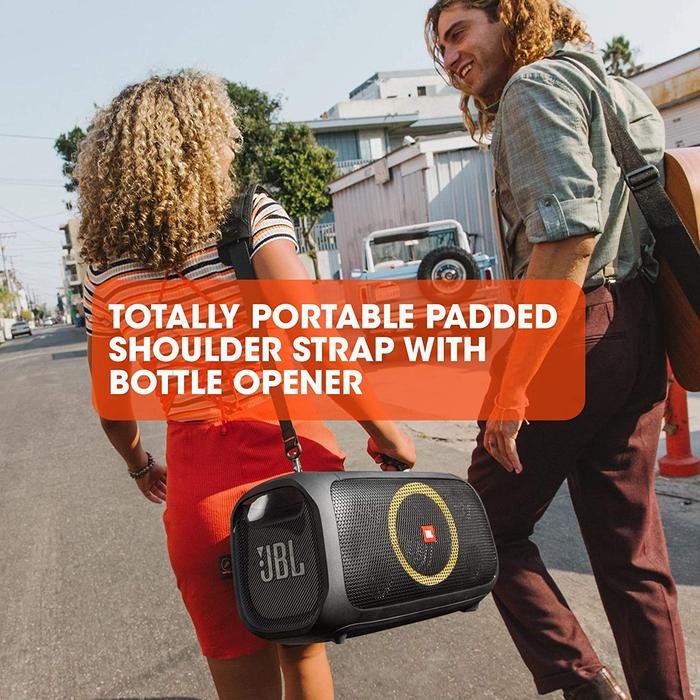 JBL Partybox On The Go Essential / On-The-Go Essential / OTG Essential Portable Party Speaker with Wireless Microphone Original