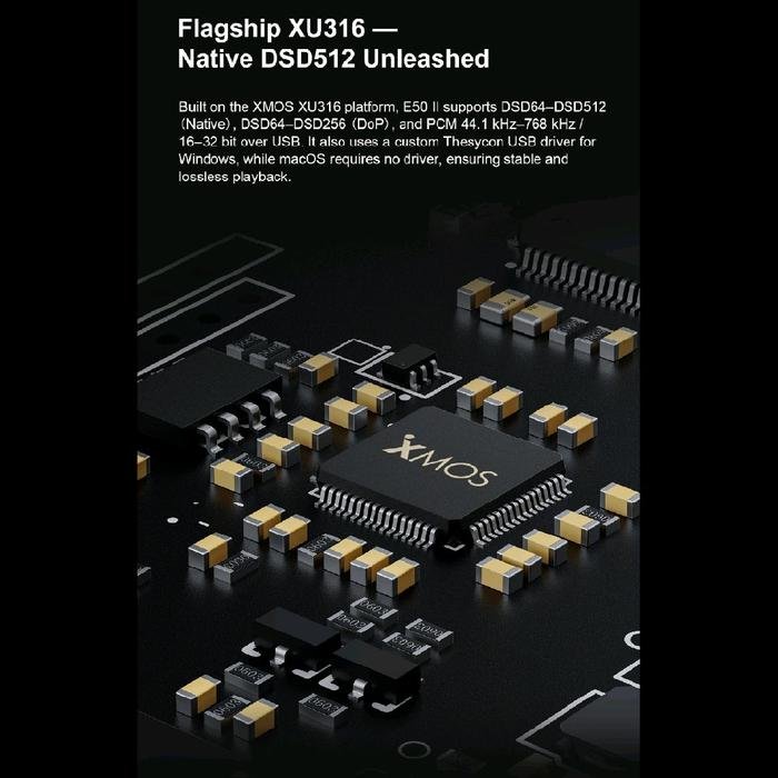 TOPPING E50 II / E50II / E 50 II / E 50II Hi-Res Audio Desktop DAC with AK4497S DAC Original