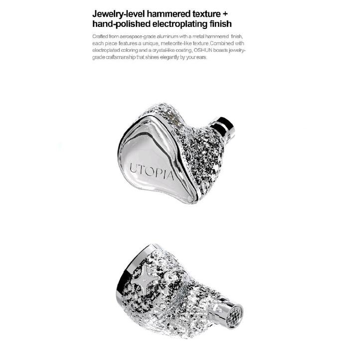 EarAcoustic OSHUN-LTD 8.3mm Full-Power Direct-Drive Dynamic In Ear Monitor Earphone / IEM Original