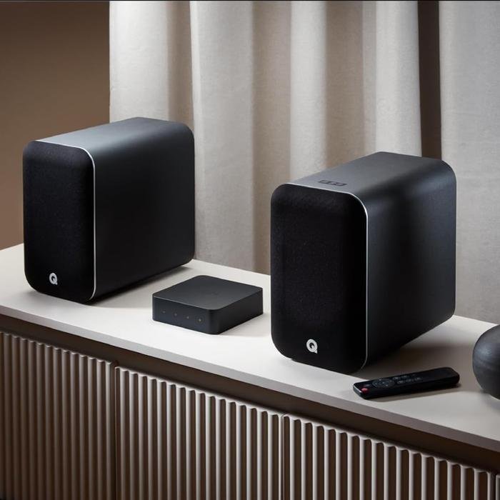 Q Acoustics M20 / M 20 Bluetooth Speakers HD Wireless Speakers Music System for Music, Movies and Gaming Speaker Original