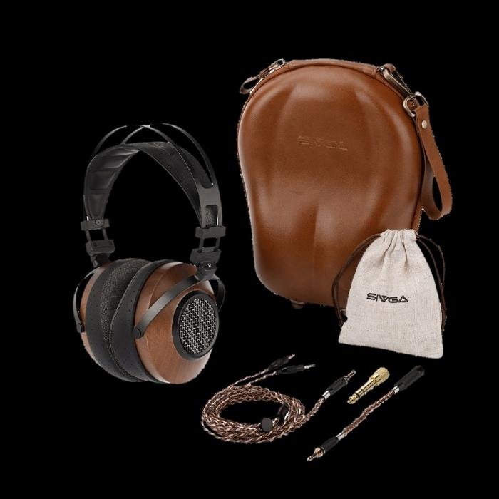 SIVGA SV023 / SV-023 / SV 023 Hi-Fi Open Back Dynamic Driver Wood Headphone Original