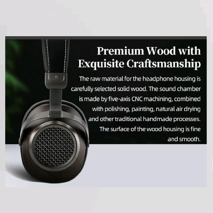 SIVGA Anser 50mm Dynamic Driver Open-Back Wood Headphone Original