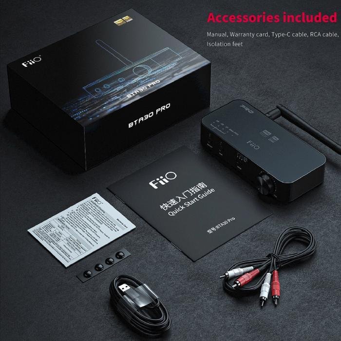 Fiio BTA 30 / BTA30 Pro Hi-Res Bluetooth Transmitter and Receiver Original