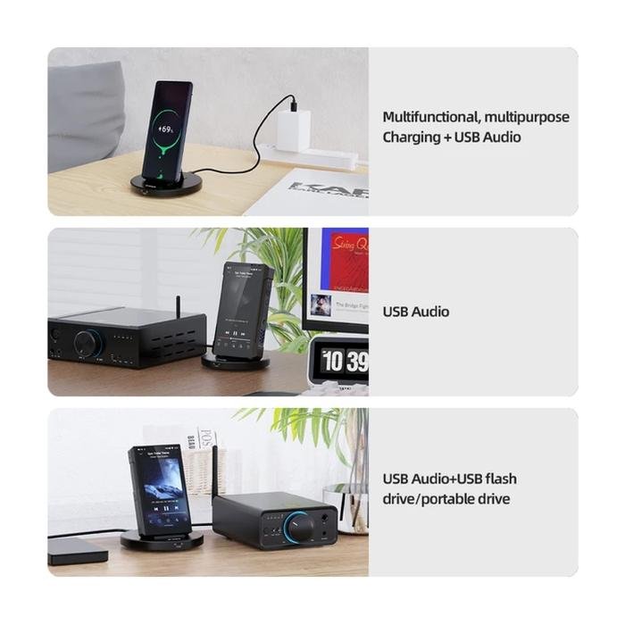 Fiio DK1 PRO / DK1-PRO / DK 1PRO / DK 1 PRO Multifunction Charging Docking / Charging Dock Original