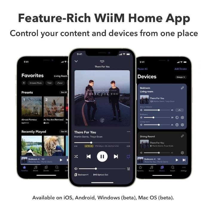 WiiM Amp Pro / Amplifier Pro Multiroom Streaming Amplifier Original