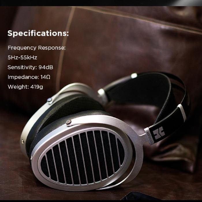 Hifiman ANANDA NANO Hi-Fi Planar Stealth Magnetic Open Back Headphone Original