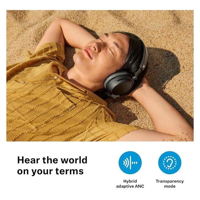 Sennheiser ACCENTUM Plus Wireless Adaptive Noise Cancelling Bluetooth Over-Ear Headphone Original