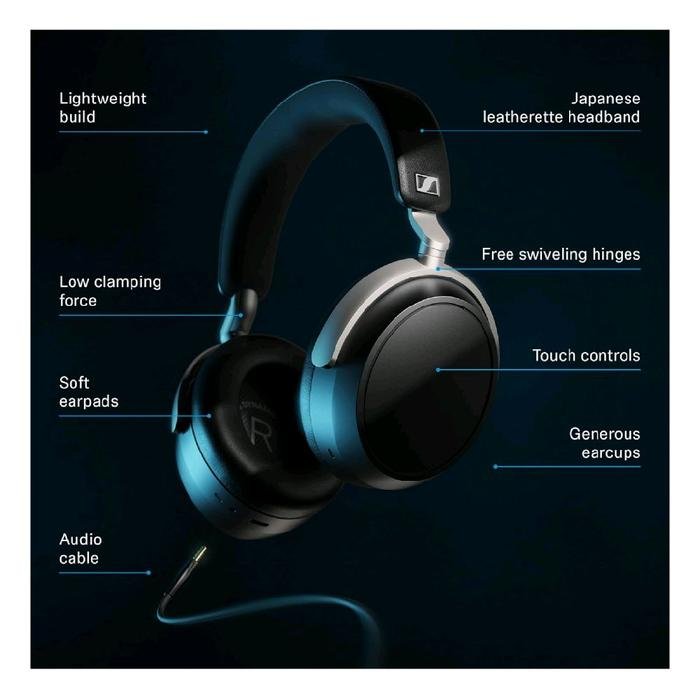 Sennheiser HDB 630 / HDB630 / HDB-630 Hi-Res Audiophile Wireless Over Ear Headphones Original