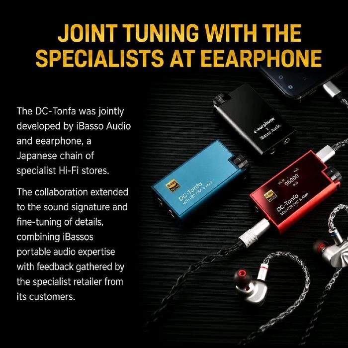 iBasso DC Tonfa 8CH R2R Portable DAC & Headphone Amplifier / DAC Amp Original