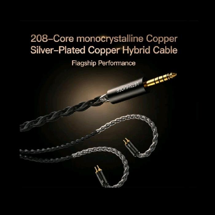 LETSHUOER Sonata 2DD + 4 Knowles BA + 4 Sonion EST Flagship Tribrid In-Ear Monitors Earphone / IEM Original