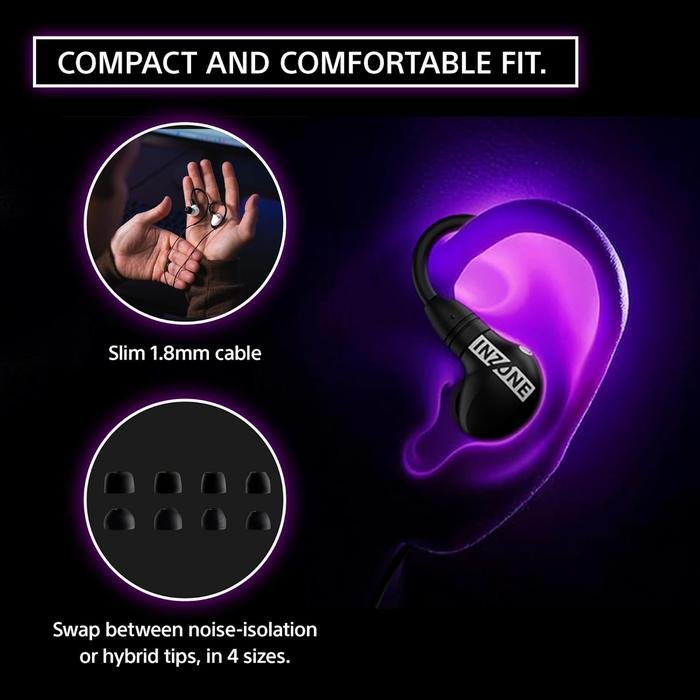 Sony INZONE E9 In-ear Gaming Headphones Sound Tuned for FPS Noise Isolation & Comfort Fit Original