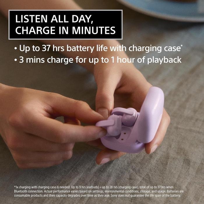 Sony LinkBuds Clip WF-LC900 LC 900 Open-ear Earbuds Wireless Headphones Original