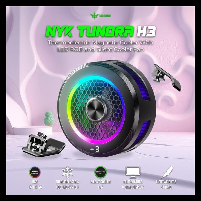NYK Nemesis Haze H2 / H-2 / H 2 / Tundra H3 / H-3 / H 3 Magnetic Phone Cooler Fan Original