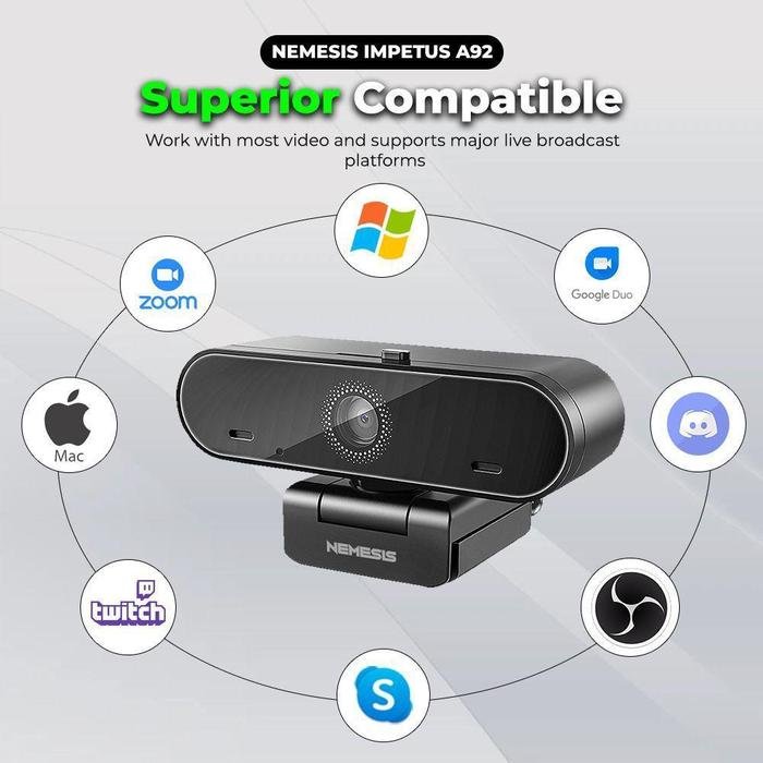 NYK IMPETUS A92 QHD Webcam Original