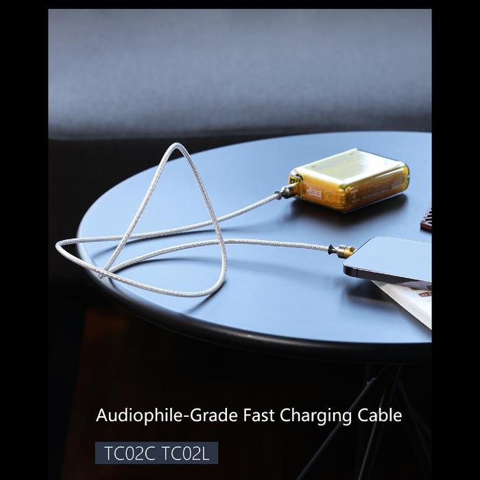 DD DDHIFI TC02C / TC02L Fast Charging / Data Cable USB-C / Lightning Original