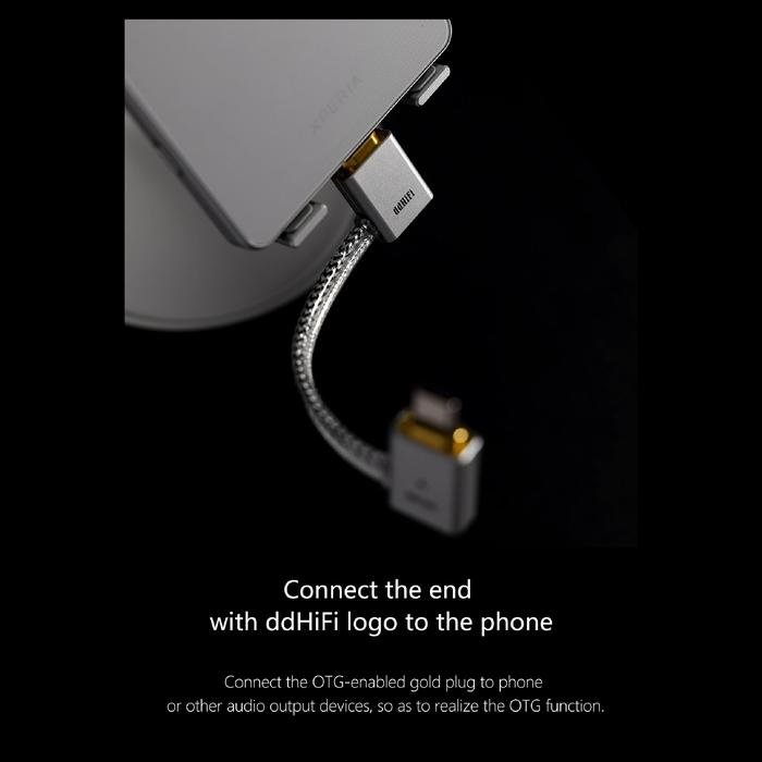 DD DDHIFI TC09L / TC 09L / TC 09 L / MFi09L / MFi 09L / MFi 09 L L-Shaped OTG Cable Original