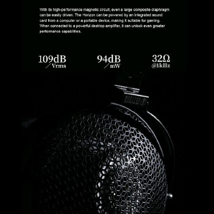 Moondrop Horizon Professional Hi-Fi 50mm Dynamic Driver Over-Ear Headphone Original