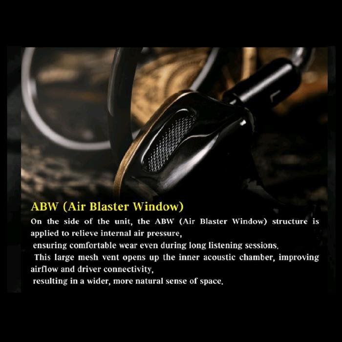 AME Igris Flagship 1DD + 4BA + 2 Planar Magnetic Driver In-Ear Monitors / IEM Original