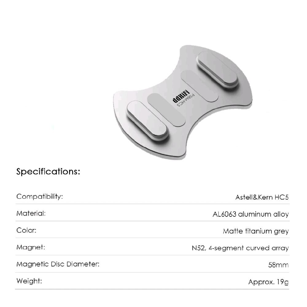 DDHIFI P58M-HC5 Attraction Pad for AK HC5 - Compatible with MagSafe / Pad Original