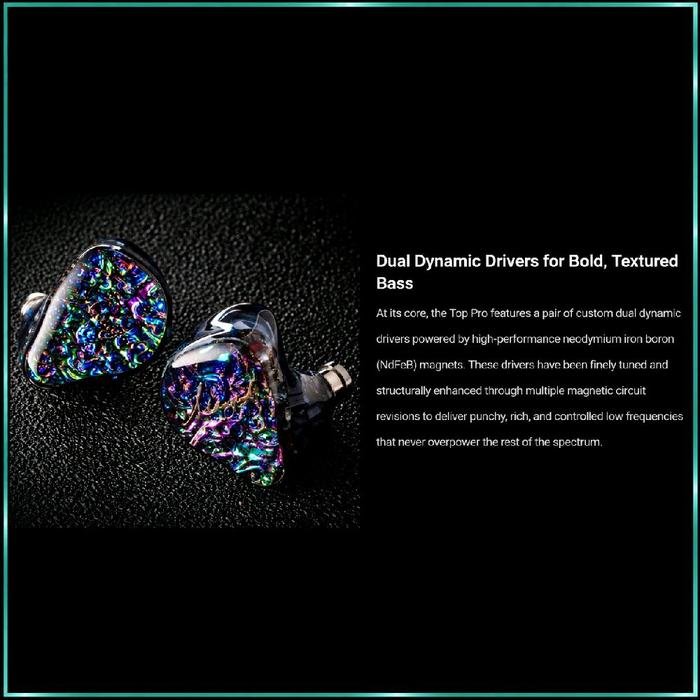 XENNS Mangird Top Pro 10 Driver (2DD + 8BA) Hybrid Drivers In Ear Monitor Earphone / IEM Original