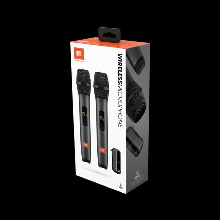 JBL AS2 Wireless Microphone / Wireless Mic / Wireless Two Microphone System for Partybox Speaker Original