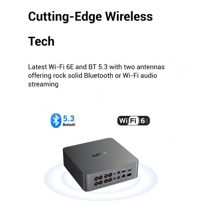 WiiM Ultra Music Streamer & Digital Preamp with Touch Display Original