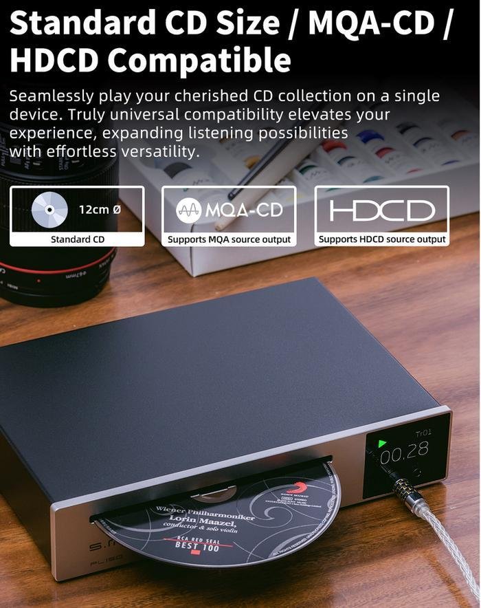 SMSL PL150 / PL 150 / PL-150 Hi-Fi CD Player CS43198 DAC Original