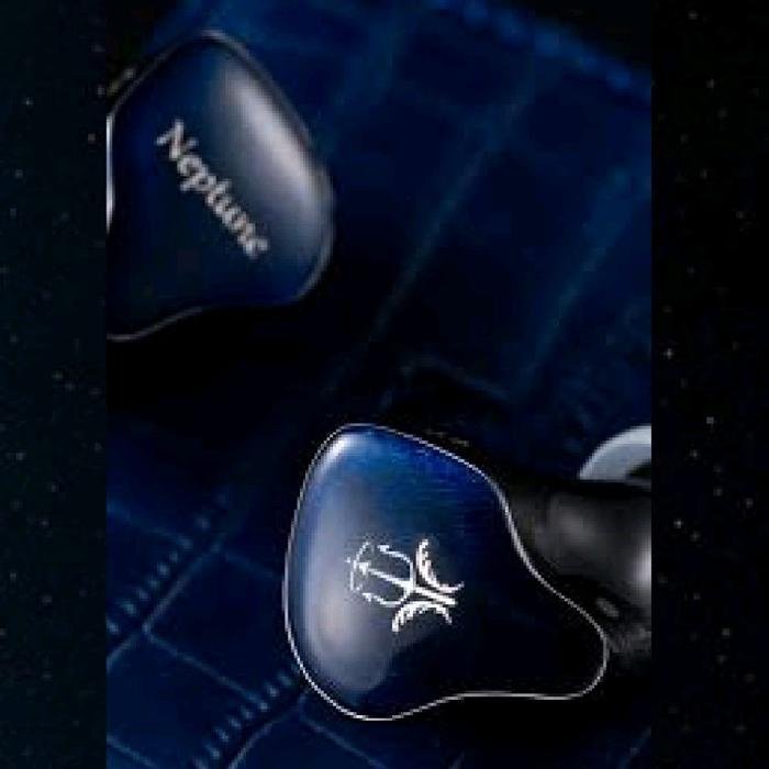 Melody Wings Neptune Premium Hybrid / Tribrid 4BA+1DD+1BC In-ear Monitor Earphone / IEM Original
