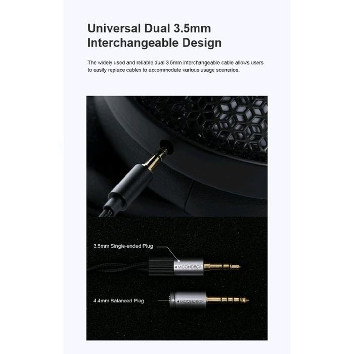 Moondrop Horizon Professional Hi-Fi 50mm Dynamic Driver Over-Ear Headphone Original