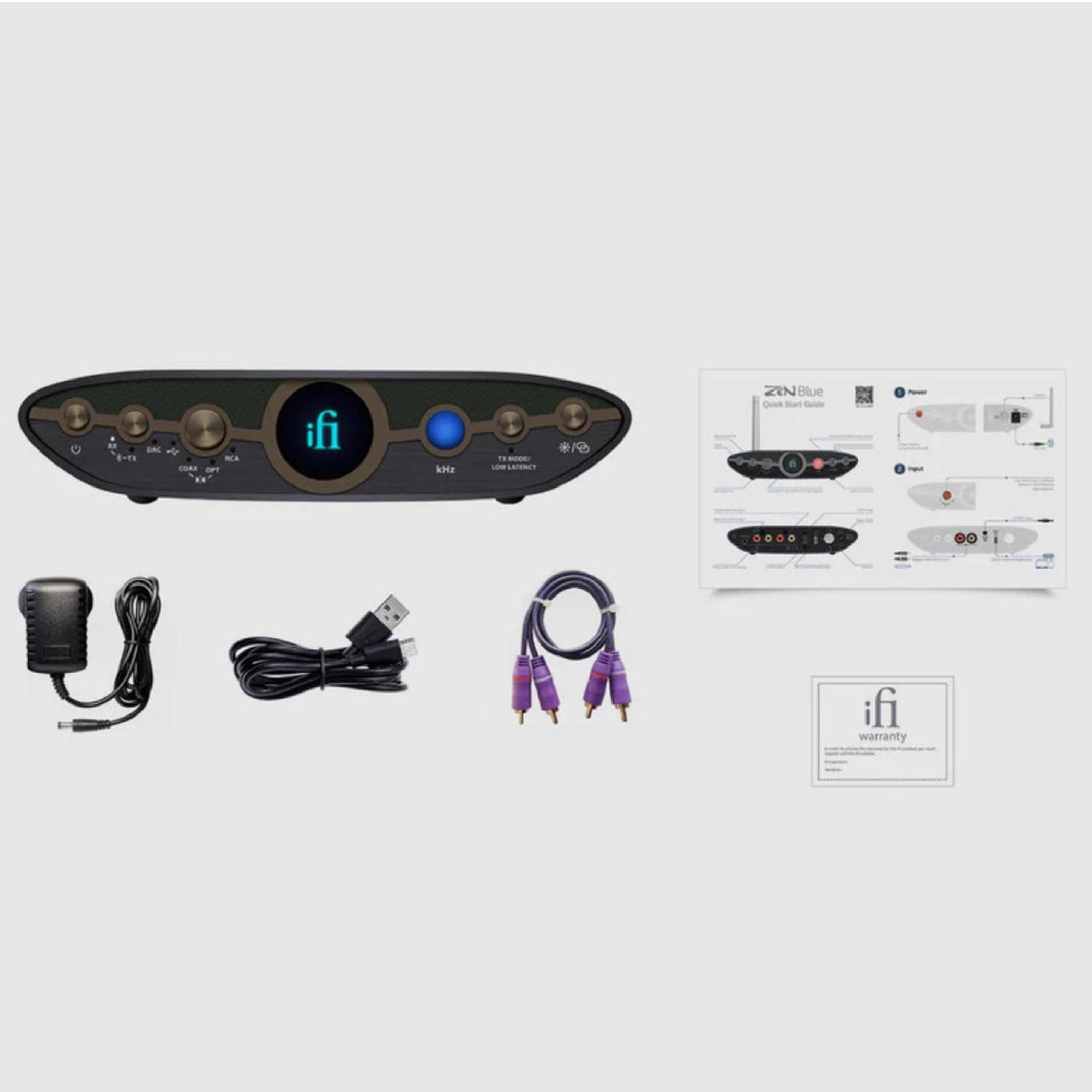 iFi Zen Blue 3 / V3 Hi-Res Lossless Bluetooth DAC and Transmitter / Receiver Original