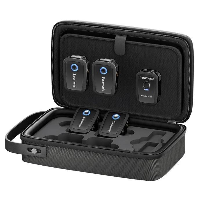 Saramonic Blink 500 T4 Wireless Microphone System with 4 Independent Channels Vlog Livestreaming Original