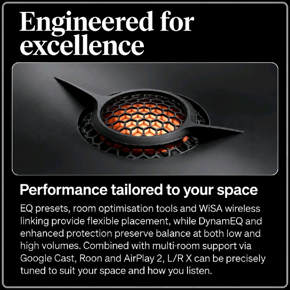 Cambridge L/R X / LR X / LRX Advanced Active Stereo Streaming Speakers Original