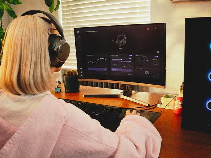 JBL Quantum 250 Wired Multiplatform Gaming Headset Original