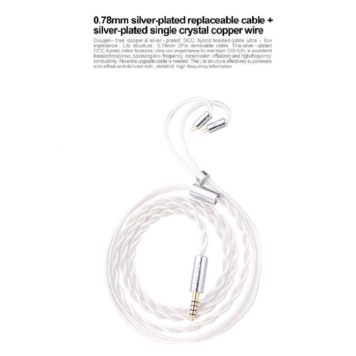 EarAcoustic OSHUN-LTD 8.3mm Full-Power Direct-Drive Dynamic In Ear Monitor Earphone / IEM Original
