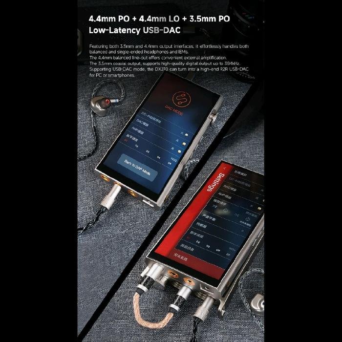 iBasso DX270 / DX 270 R2R Ultra Premium Digital Audio Player & USB DAC / DAP Original