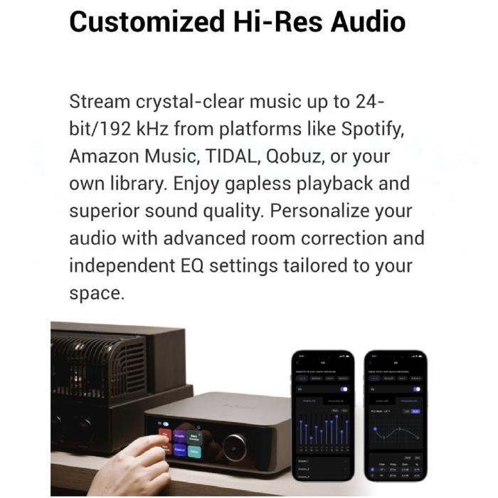 WiiM Ultra Music Streamer & Digital Preamp with Touch Display Original