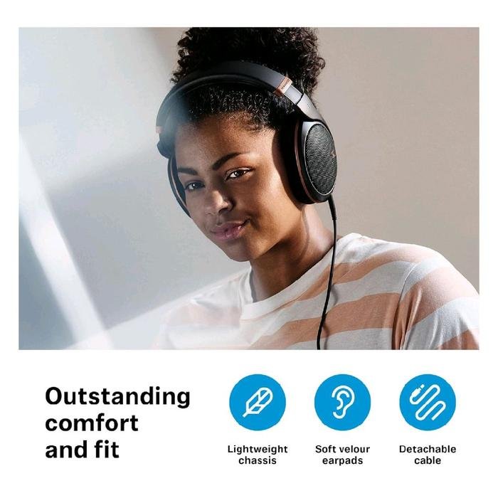 Sennheiser HD505 / HD 505 / HD-505 Copper Edition Over Ear Open Back Audiophile Headphone Original