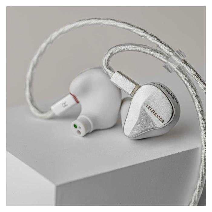 LETSHUOER Cadenza4 / Cadenza 4 Quad Drivers 10mm Dual-Chambered Beryllium Coated DD + 3 BA Drivers Hybrid High-Fidelity in-ear Monitor Earphones / iem Original