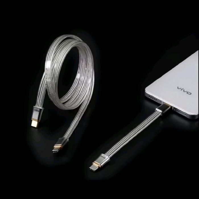 DD DDHIFI Comet TC19CC / TC19 CC / TC 19 CC / TC 19CC Flagship Pure Silver Digital Signal USB C to USB C OTG Cable Original