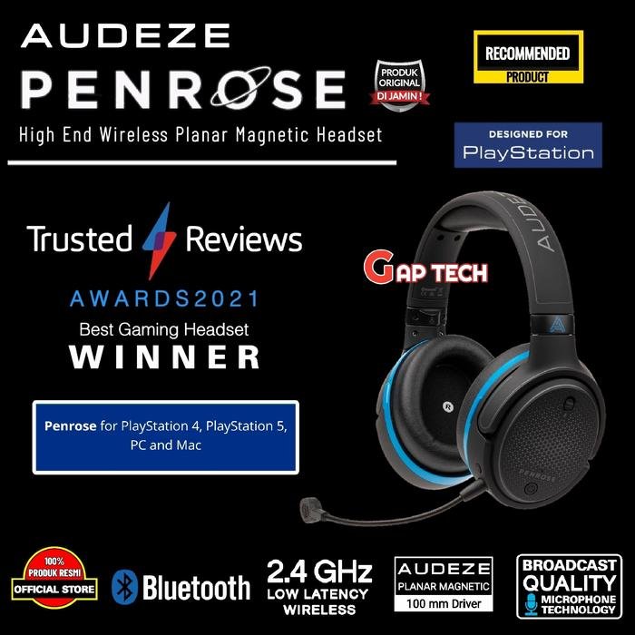 Audeze Penrose / Penrose X High End Wireless Planar Magnetic Headset Original - PENROSE PS4