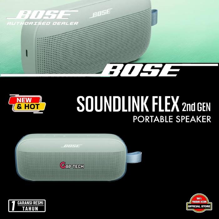 Bose SoundLink Flex 2nd Gen / Flex II Portable Bluetooth Speaker Original - ALPINE SAGE