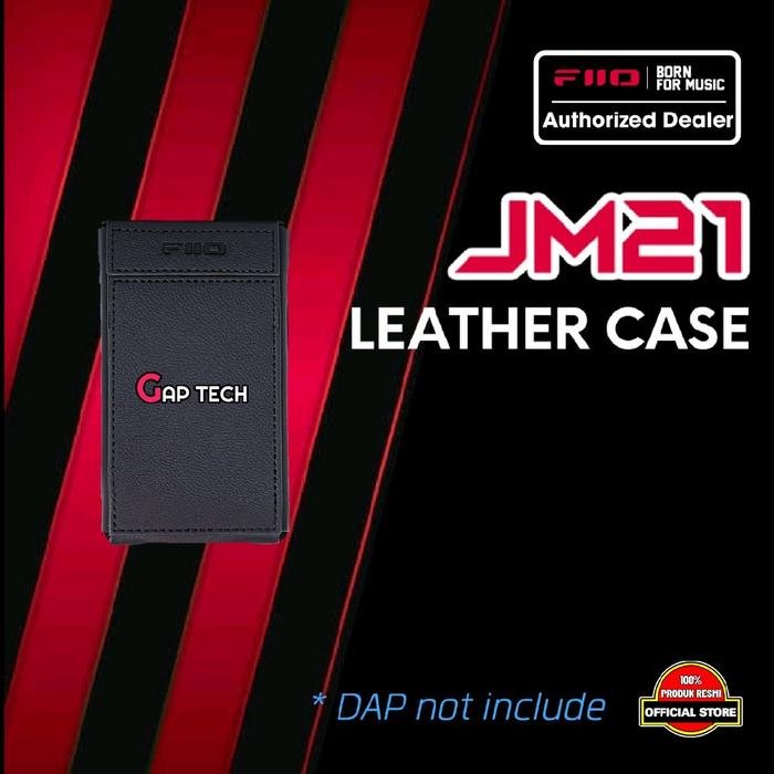 FiiO JM21 / JM 21 / JM-21 Dual CS43198 Portable Hi-Res Lossless Music Player with Android 13 and Snapdragon 680 Original - LEATHERETTE CASE ONLY - BLACK