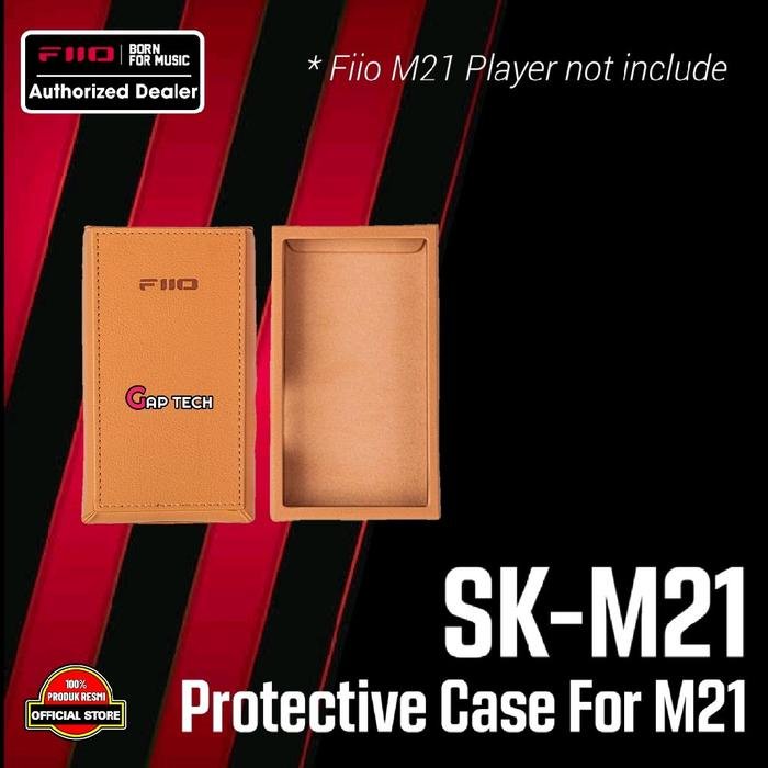 FIIO SK-M21C / SK M21C / SKM21C / SK M21 / SKM21 / SK-M21 Protective Case for Fiio M21 Original - SK-M21 BROWN